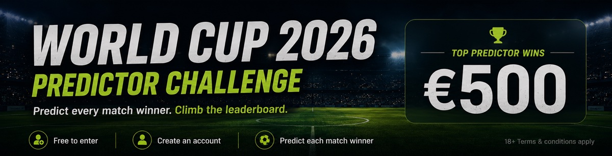 OddsCalendar World Cup 2026 Predictor Challenge banner